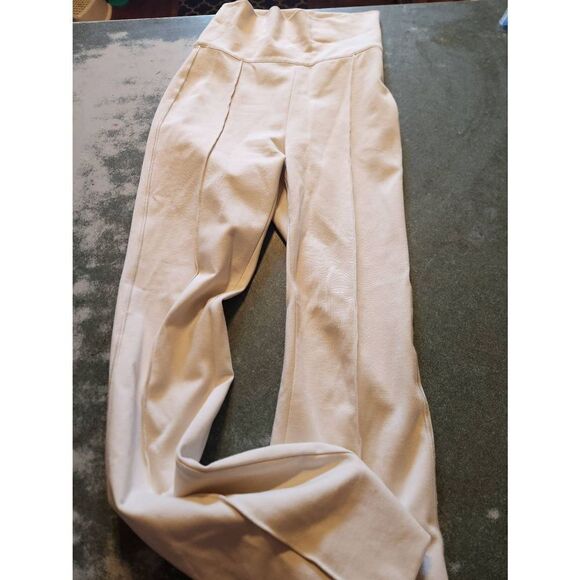 M.M. Lafleur The Shiloh Pant - Washable Ponte cream sz 0P - Picture 1 of 3